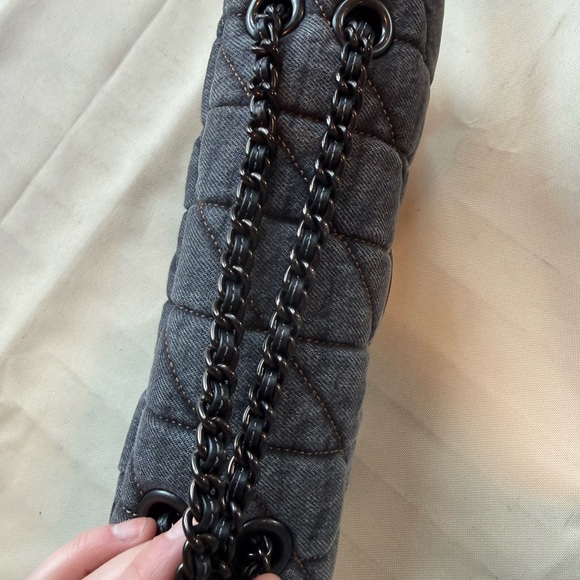 Coach Black Pebble Tabby Quilted Shoulder Bag - Picture 7 of 11